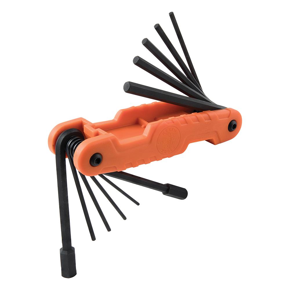 Folding Allen Key Set Flat Head Hexagon Screwdriver Hex Key Multi Repair Tool L