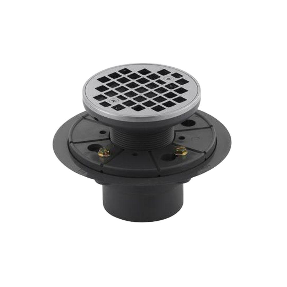 Kohler Round TileIn Shower Drain, Brushed ChromeK9135G The Home Depot
