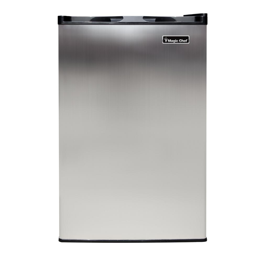 Magic Chef 3 0 Cu Ft Upright Freezer In Stainless Steel Ex Tremes