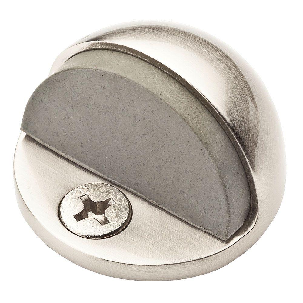 Baldwin Satin Nickel Floor Bumper9BR7009002 The Home Depot