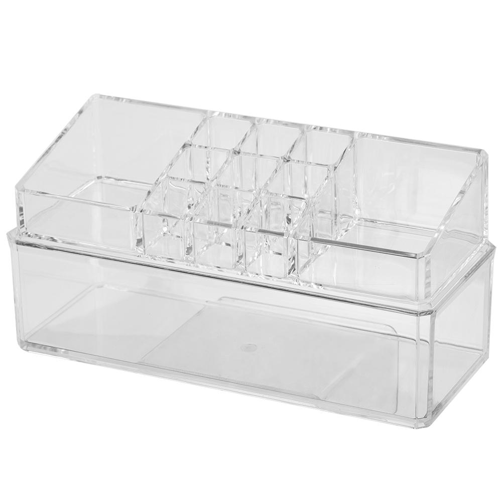 Home Basics Plastic Jewlery Organizer Jb01973 The Home Depot