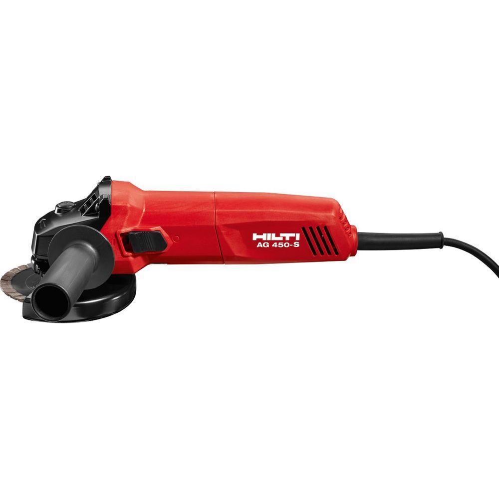 Hilti 7 Amp Corded 4.5 In Angle Grinder AG 450-S Package-3545583 - The ...