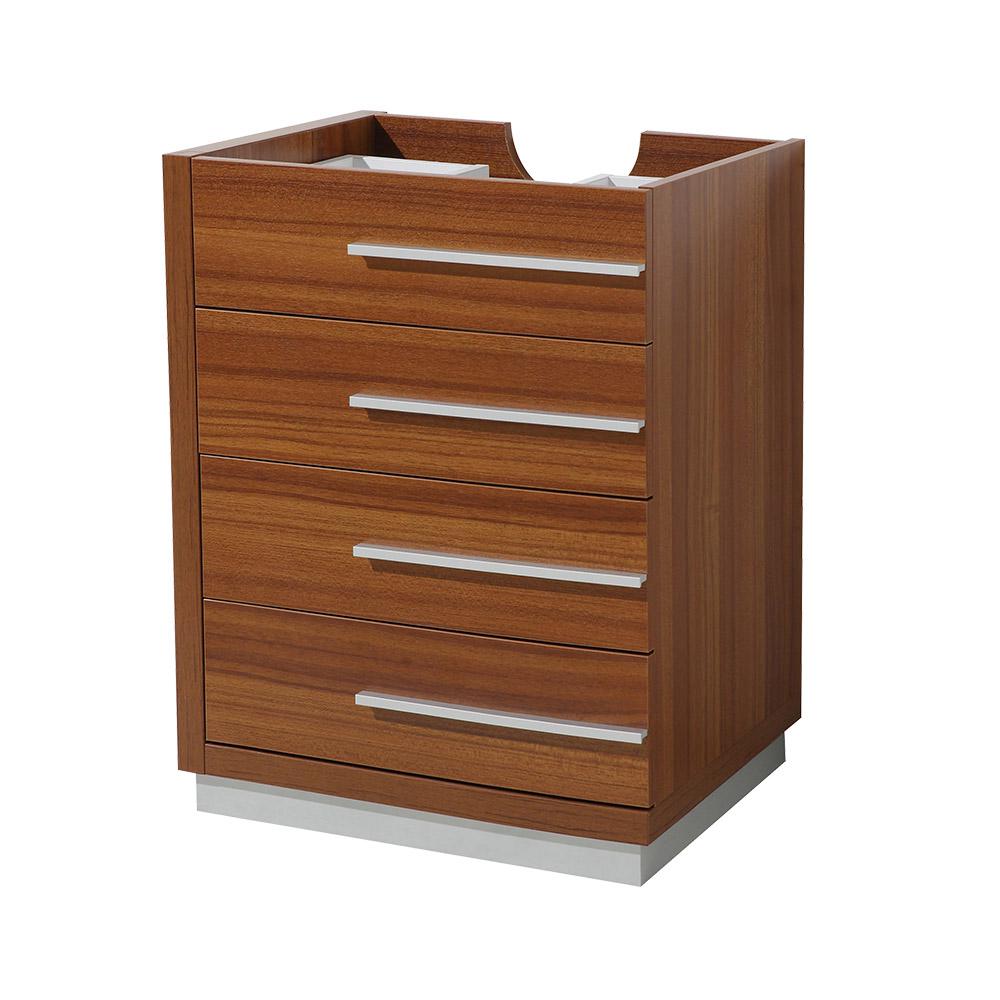23 25 In Teak Vanities Without Tops Bathroom The Livello 24 In Bathroom Vanity Cabinet Only Teak