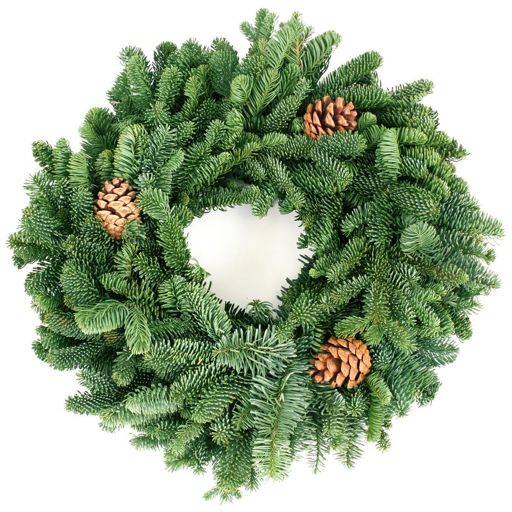 VAN ZYVERDEN - Fresh - Christmas Wreaths - Christmas Greenery - The ...