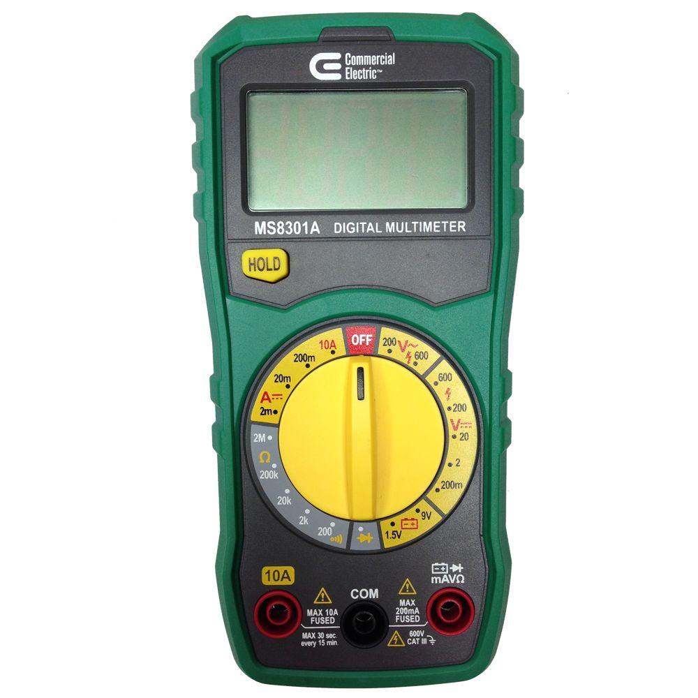 Commercial Electric - Multimeters - Electrical Testers - The Home Depot