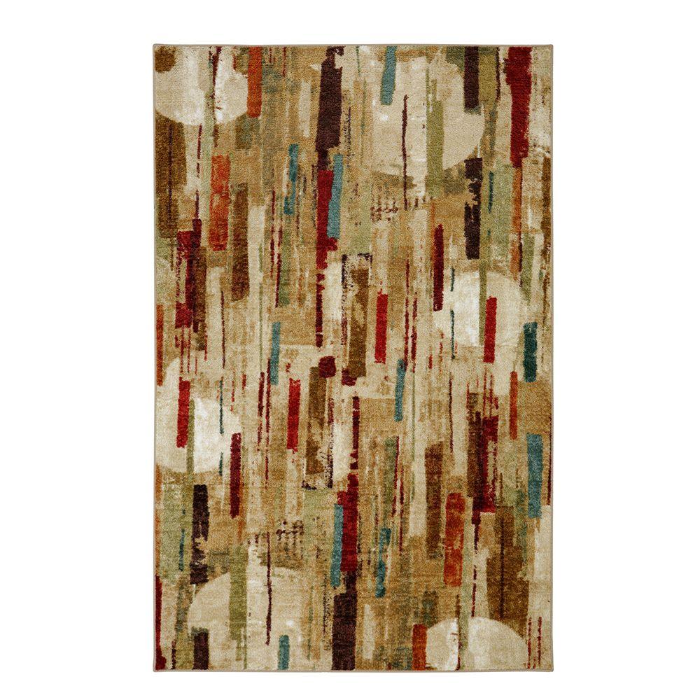 Mohawk Home Facets Multi 5 Ft X 8 Indoor Area Rug 491307 The Mohawk Home Facets Multi 5 Ft X 8 Indoor Area Rug