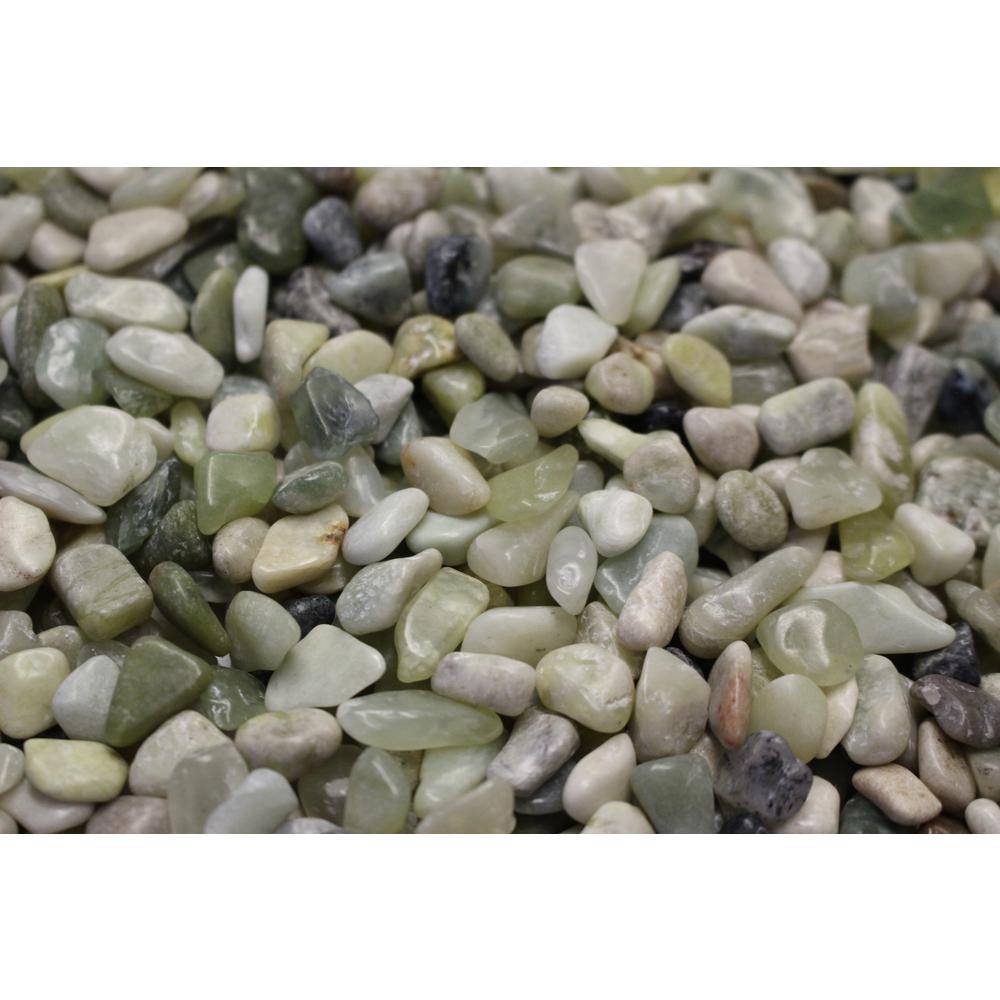 Unbranded 3/8 in. Polished Mixed Gravel (20 lbs. Bag)PM200510 The
