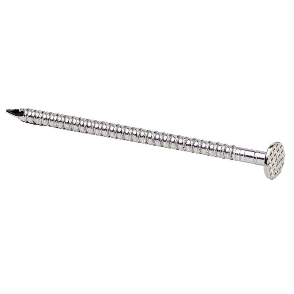 PrimeSource 14 x 13/4 in. 5Penny Stainless Steel Shake Shingle Nail