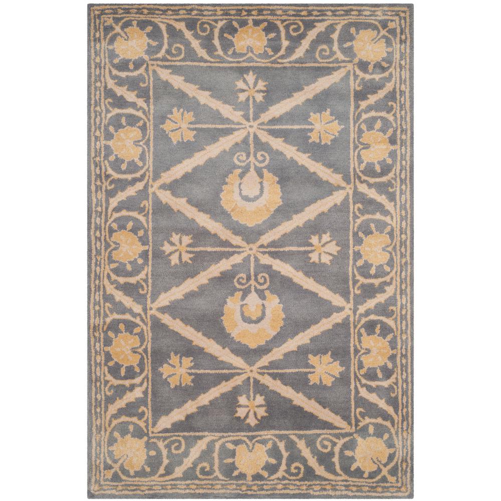 Safavieh Persian Legend Blue/Gold 6 ft. x 9 ft. Area RugPL819C6 The