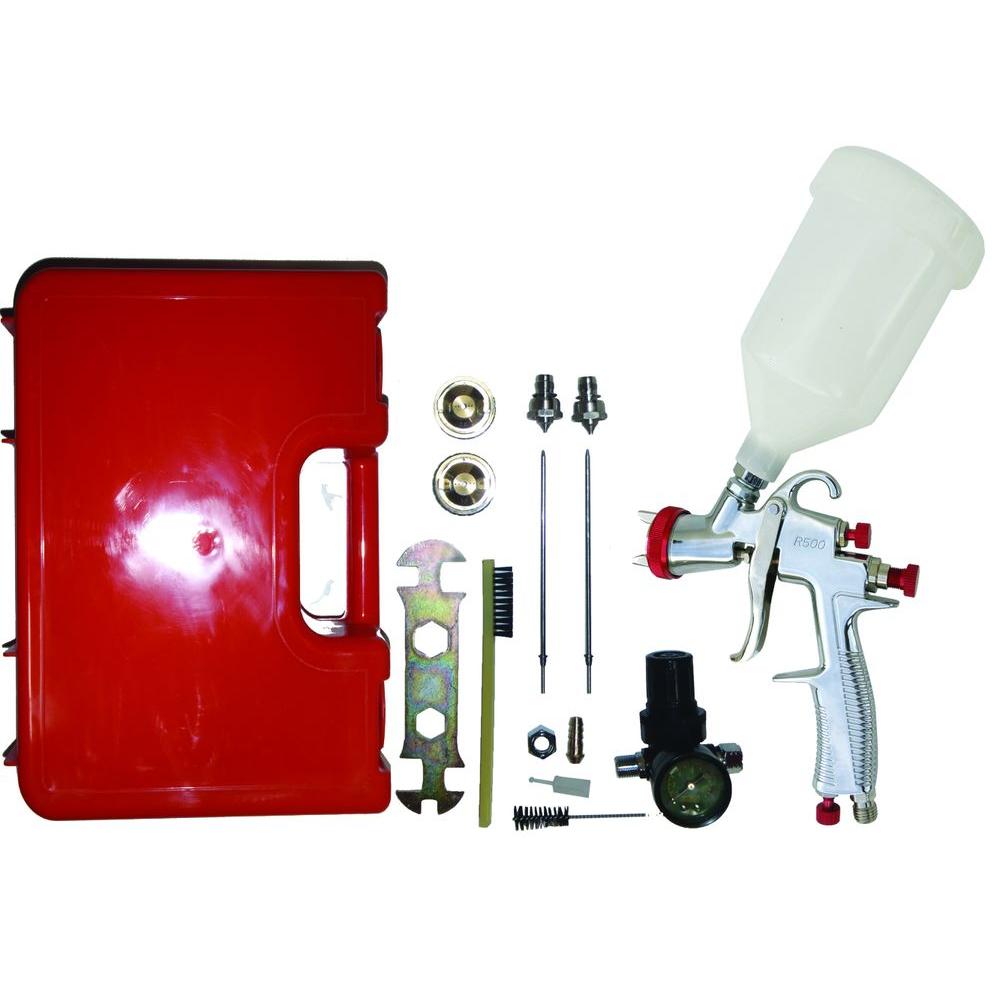 Sprayit Lvlp Gravity Feed Spray Gun Kit Sprayit Sp 33000k The Home Depot 