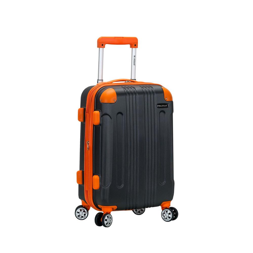 Rockland F1901 Expandable Sonic 20 in. Hardside Spinner Carry On Luggage, Charcoal, Grey was $120.0 now $60.0 (50.0% off)