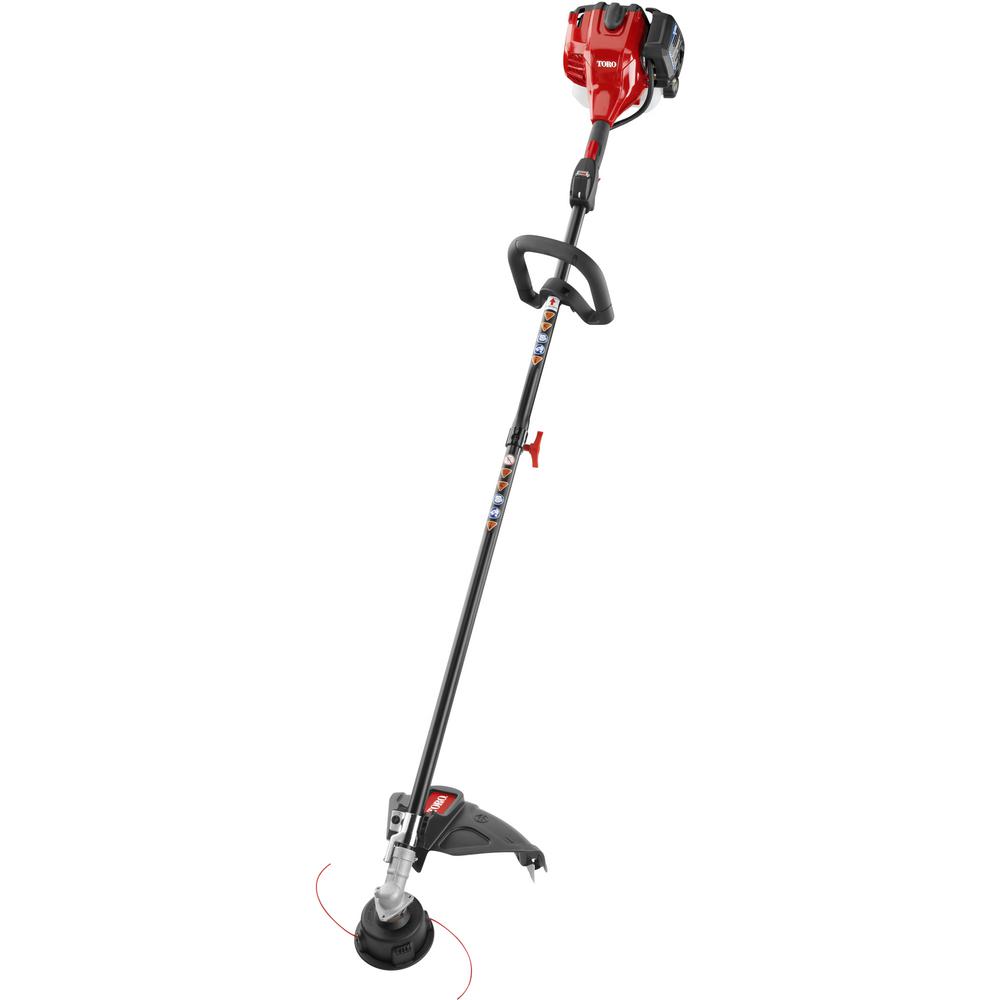 trimmer grade 0 Cycle Capable Toro 25.4cc Gas 2 Shaft Attachment Straight