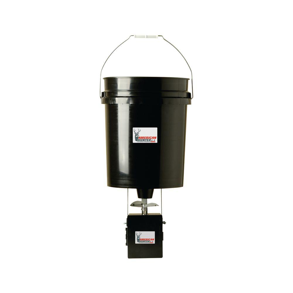 American Hunter 40 Lb Bucket Feeder With E Kit E 40 The Home Depot