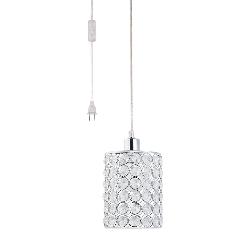 Clear Cord Pendant with Shade-65142 