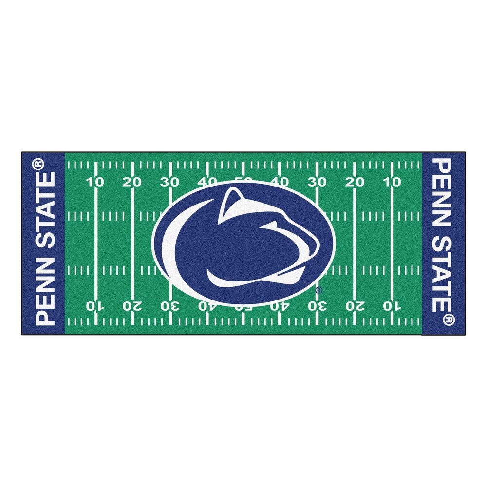 Fanmats Notre Dame University 2 Ft 6 In X Football Field 6 In X Ft Football Field Runner 8056 The Home Depot