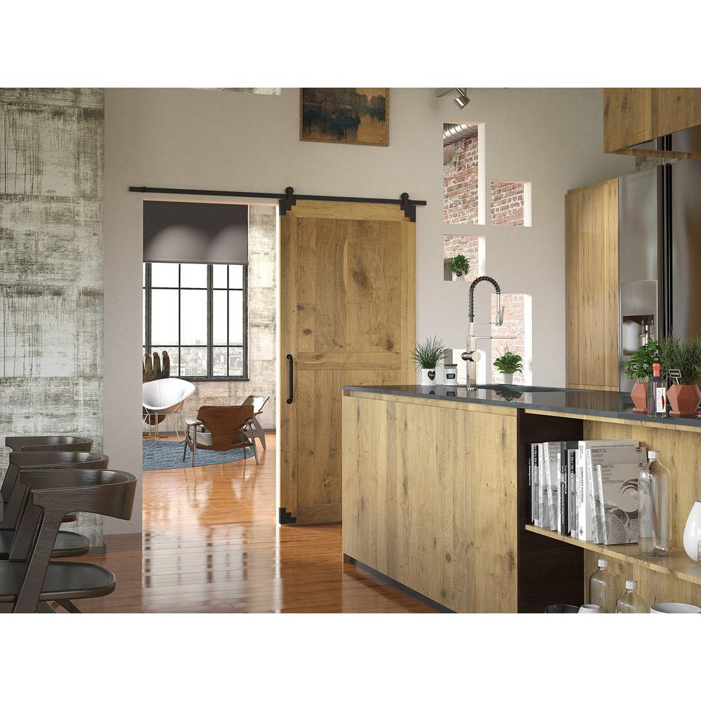 Richelieu Hardware 2 15 16 In Matte Black Decorative Rustic