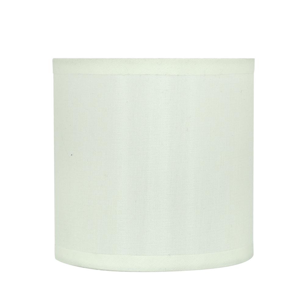 Aspen Creative Corporation 5 In X Off White Drum Lamp Shade Aspen Creative Corporation 5 In X Off White Drum Lamp Shade