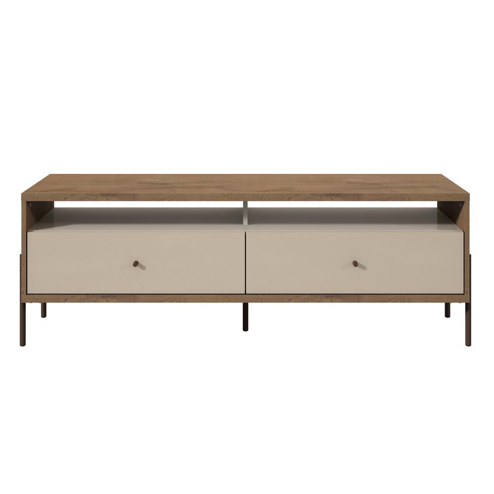 Manhattan Comfort Joy 59 In Off White Tv Stand With 2 Full