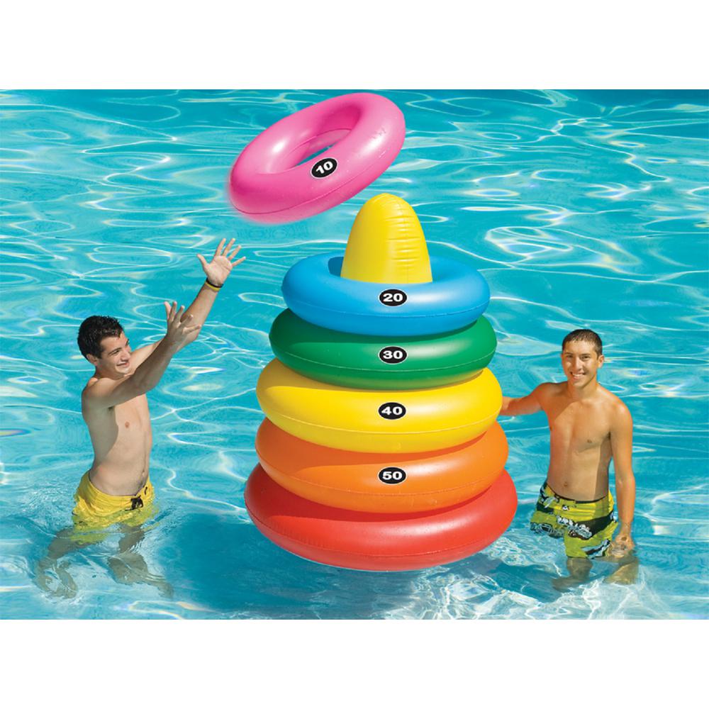 inflatable pool games for adults