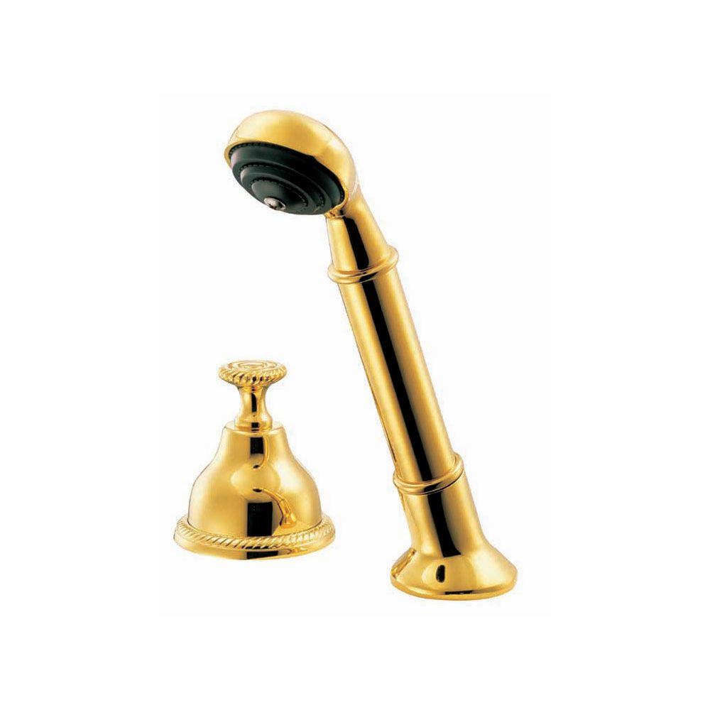 Pegasus Series 5000 Roman Tub Handshower Diverter Set in Brass