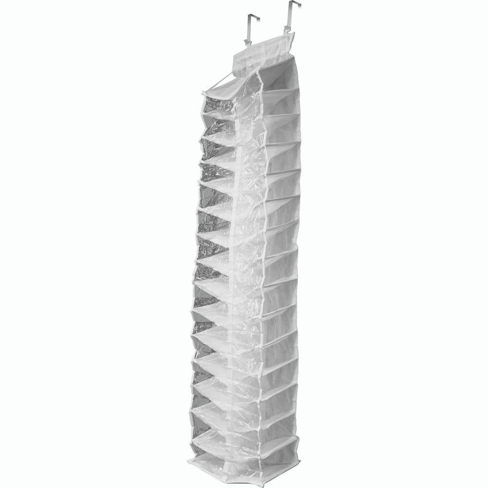 Trademark Home 30 Pair Hanging Shoe Organizer 82 3054tv The Home Depot