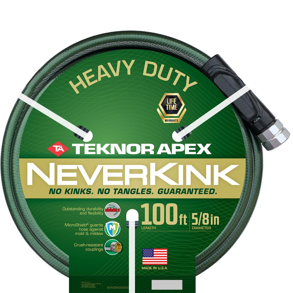 Neverkink 5 8 In Dia X 100 Ft Heavy Duty Water Hose 8605 100