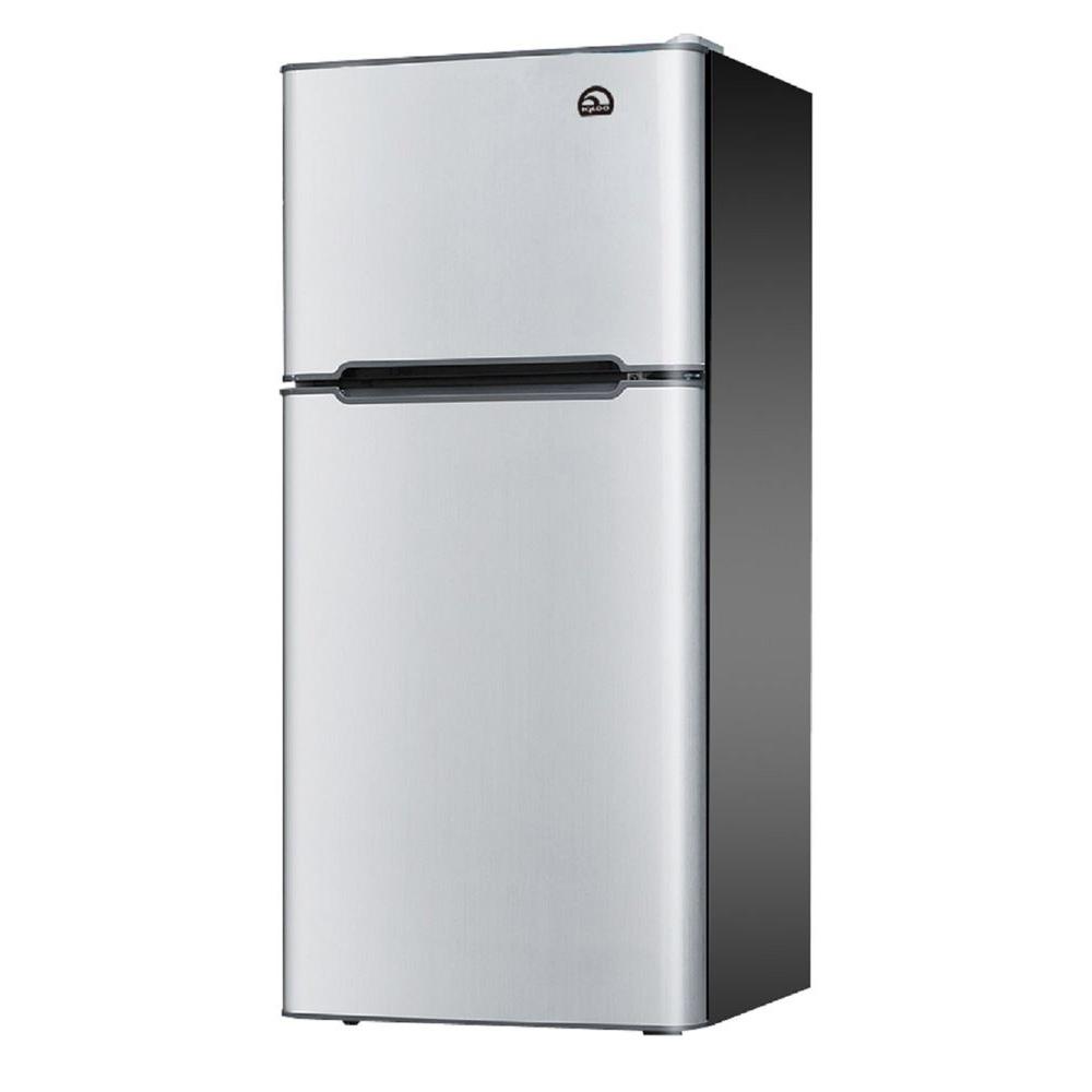 UPC 058465798185 product image for IGLOO Compact Refrigerator 4.5 cu. ft. Mini Refrigerator in Stainless Steel FR45 | upcitemdb.com