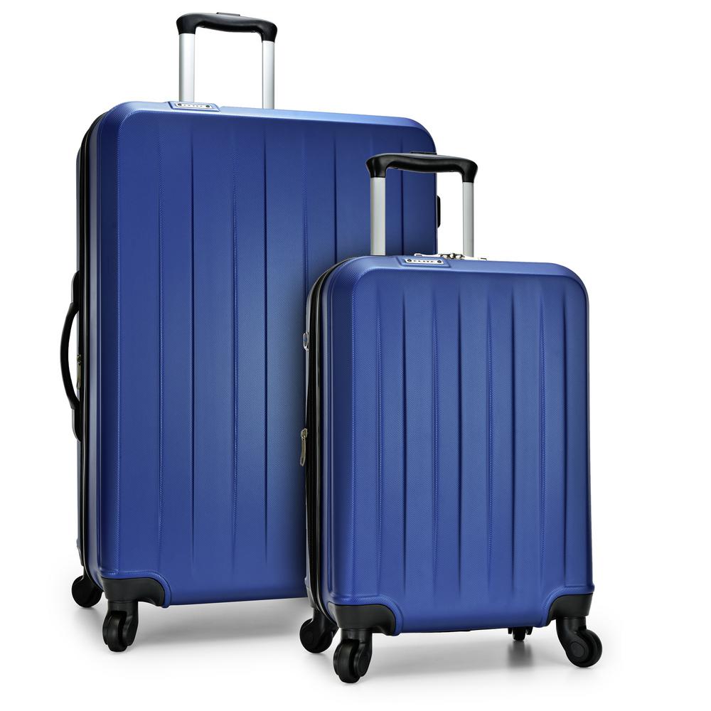 navy blue luggage sets