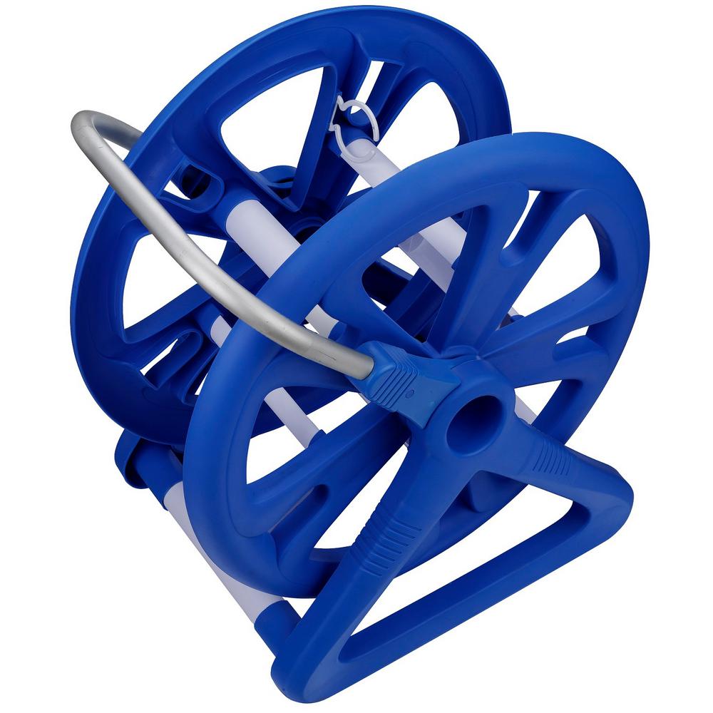 Aqua First Aluminum Swimming Pool Vacuum Hose Reel for up to 42 ft