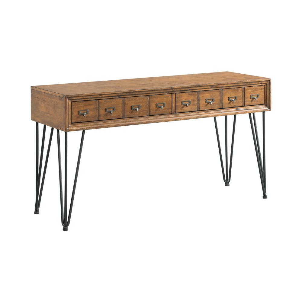 Picket House Furnishings Tanner Light Walnut Transitional Sofa Table Picket House Furnishings Tanner Light Walnut Transitional Sofa Table