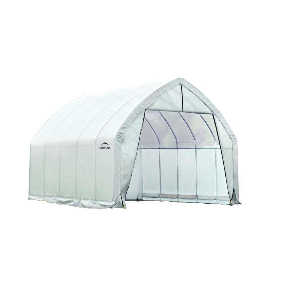 ShelterLogic GrowIt 13 ft. x 20 ft. x 12 ft. High Arch Greenhouse70560