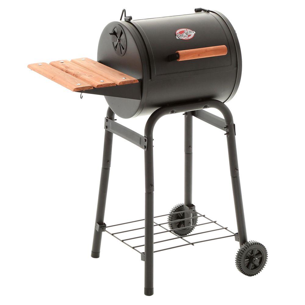 Char Griller Patio Pro Charcoal Grill In Black 1515 The Home Depot