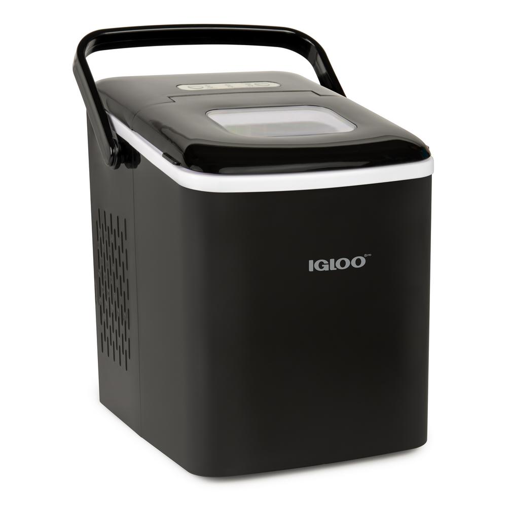 Igloo 26 Lb Portable Countertop Ice Maker In Black Iceb26hnbk