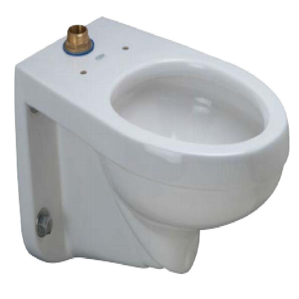 Zurn 1.11.6 GPF Elongated Wall Hung Toilet Bowl Only in WhiteZ5615