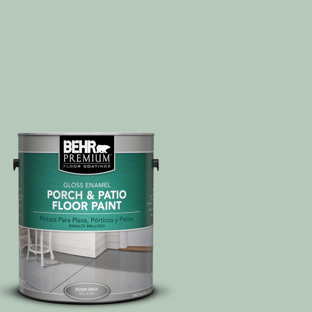 BEHR Premium 1 Gal S410 3 Pond s Edge Gloss Interior Exterior Porch 