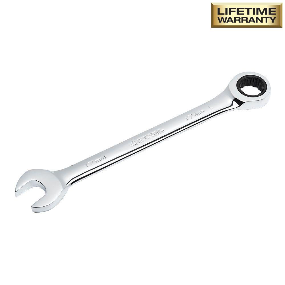 Husky Point Metric Ratcheting Combination Wrench Husky Point Metric Ratcheting Combination Wrench