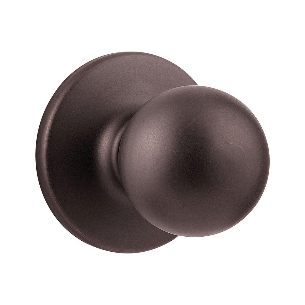 Kwikset Polo Venetian Bronze Passage Door Knob 200p11p6alrcsv1