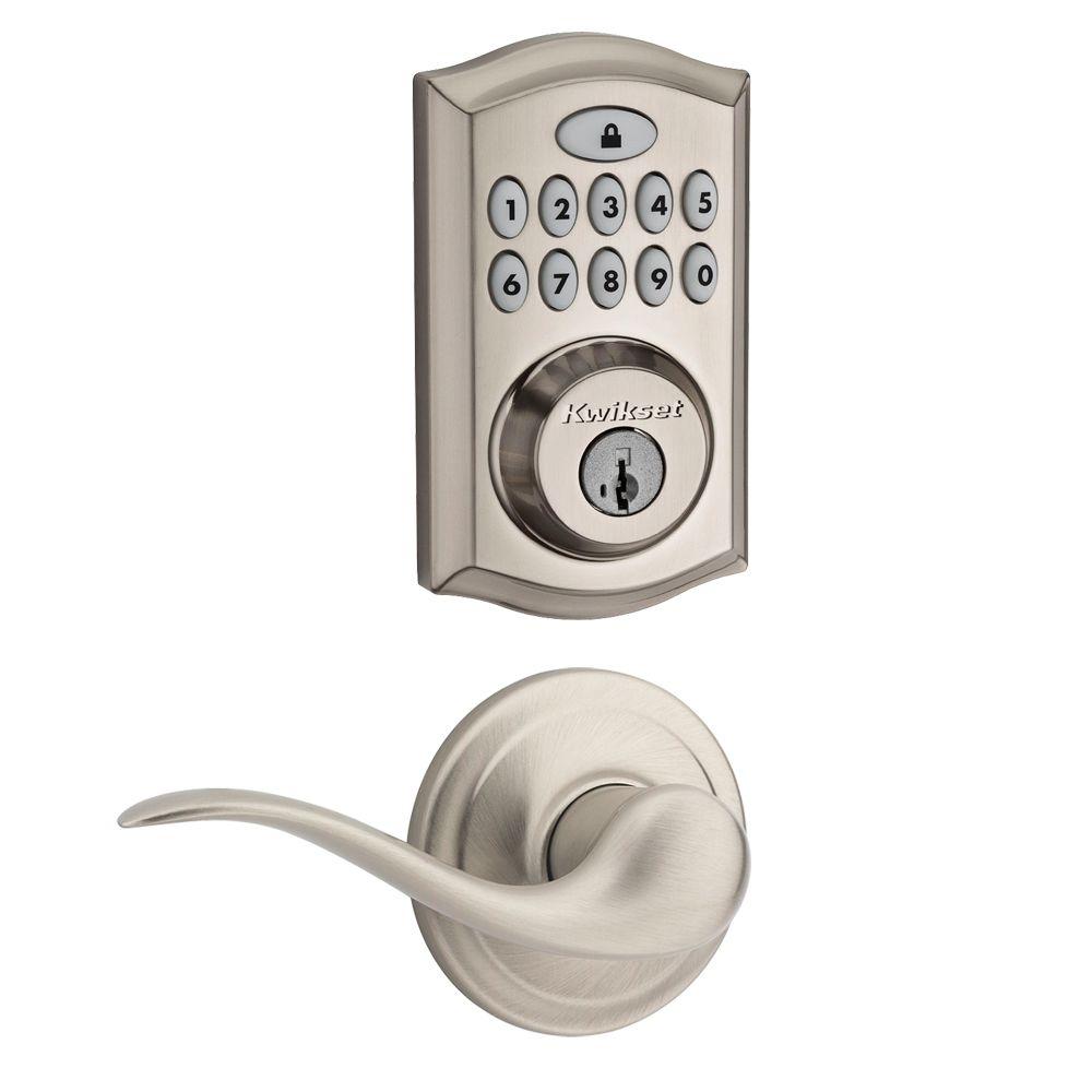 Kwikset SmartCode Electronic Deadbolt SmartKey Security and Passage Lever