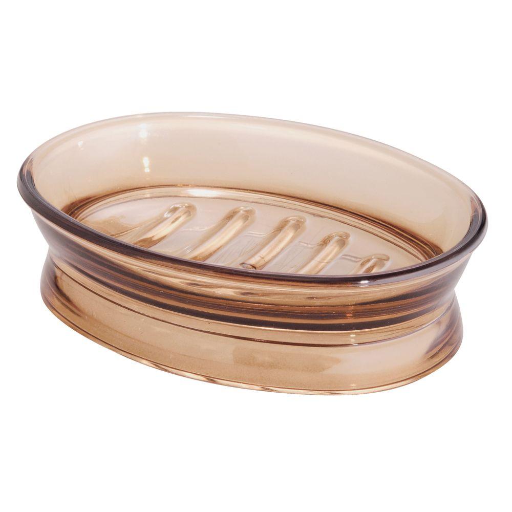 Franklin Countertop Soap Dish in Sand-45139 - The Home Depot