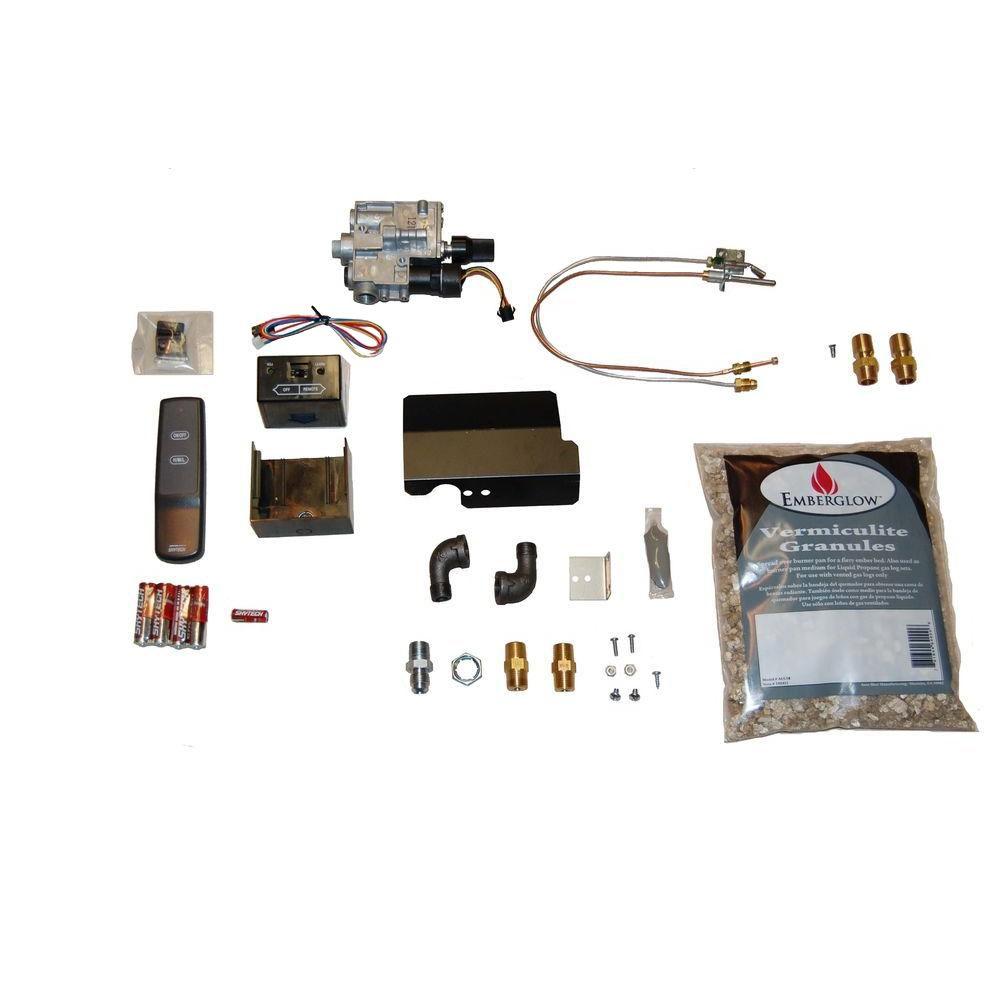 Emberglow Remote Controlled Safety Pilot Kit For Vented Gas Logs