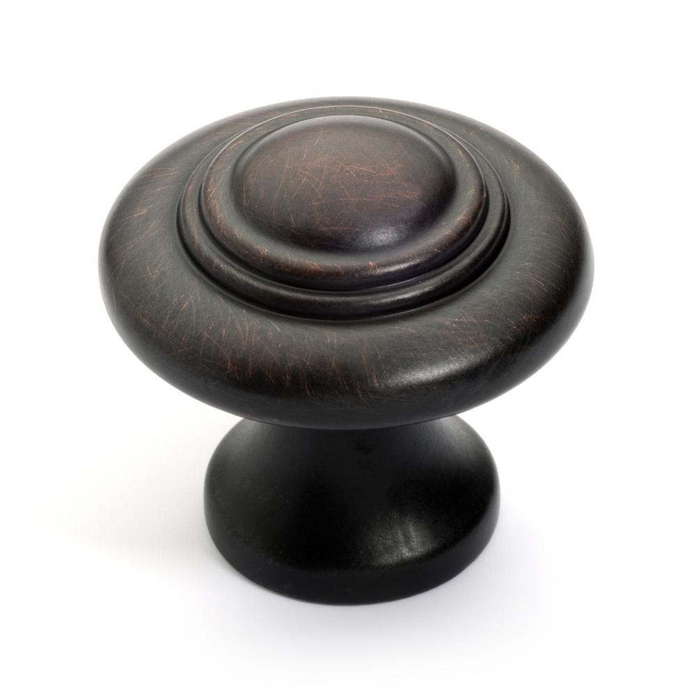 Dynasty Hardware K-80117-10B-25PK Rope Cabinet Hardware Knob 25-Pack Oil Rubbed Bronze
