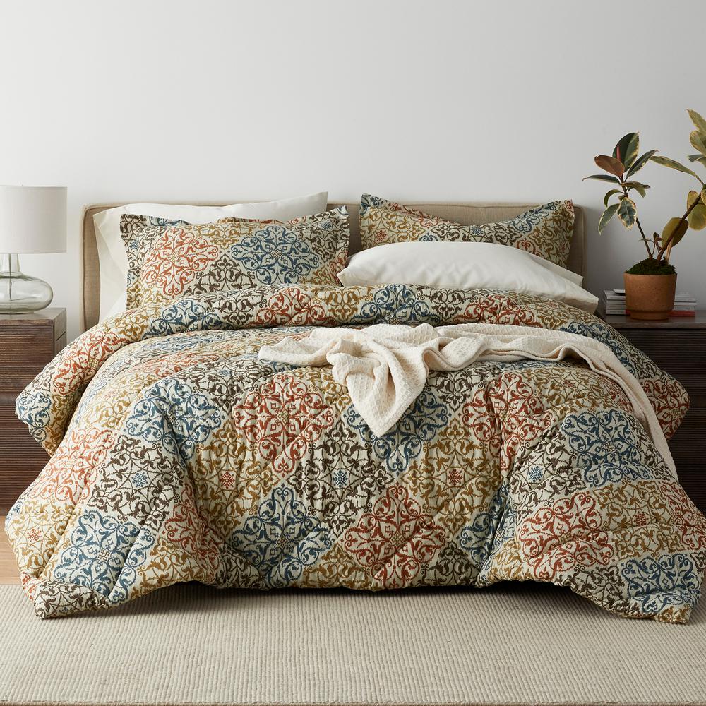 Cstudio Home by The Company Store Sumi 3Piece Multi Queen Comforter
