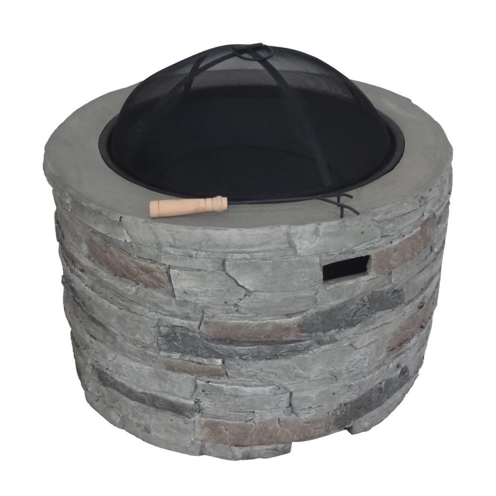 Zero Clearance Fire Pits Outdoor Heating The Home Depot