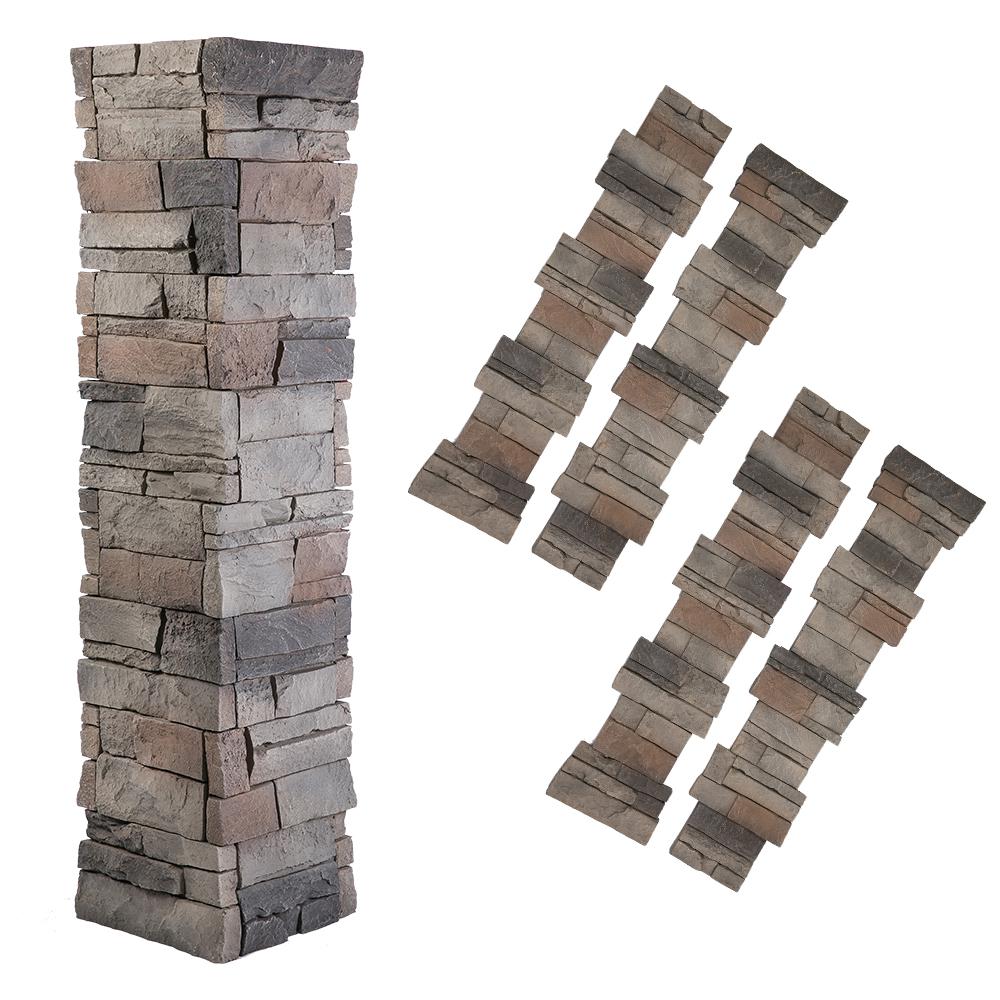 Faux Stone Siding Stone Veneer Siding The Home Depot