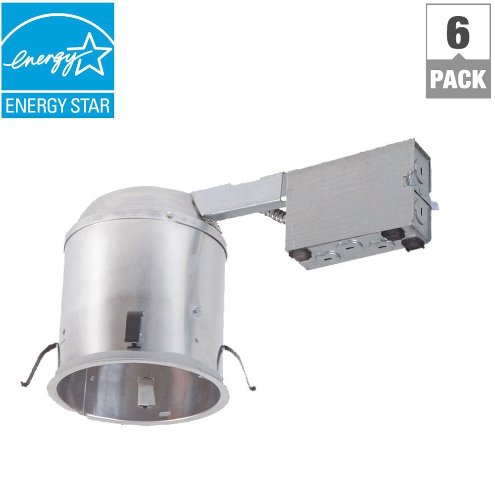 Halo 6 In Recessed Lighting The Home Depot H750 6 In Aluminum Led Recessed Lighting Housing For Remodel Ceiling
