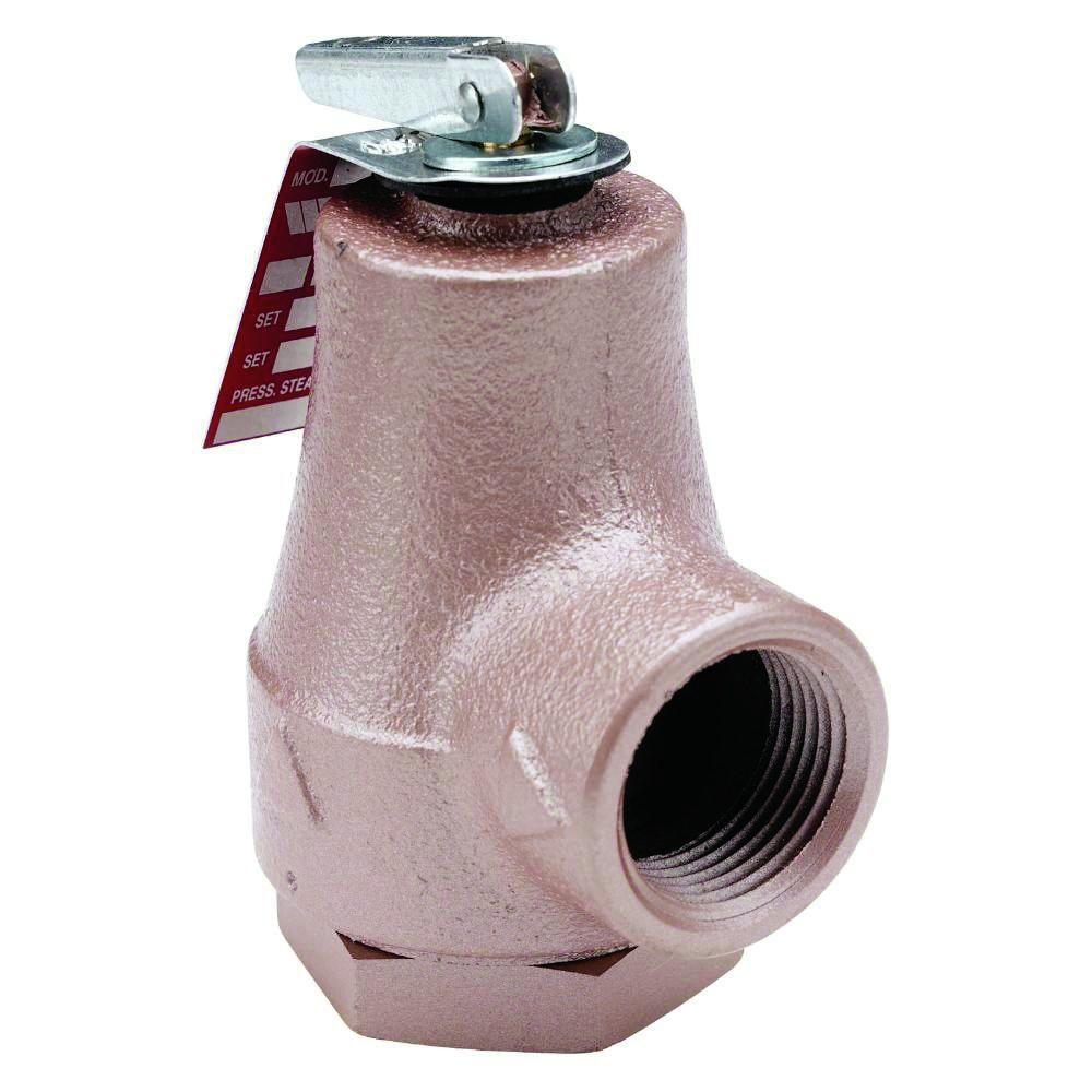 3/4 in. Cast-Iron Water Pressure Safety Relief Valve-374A - The ...
