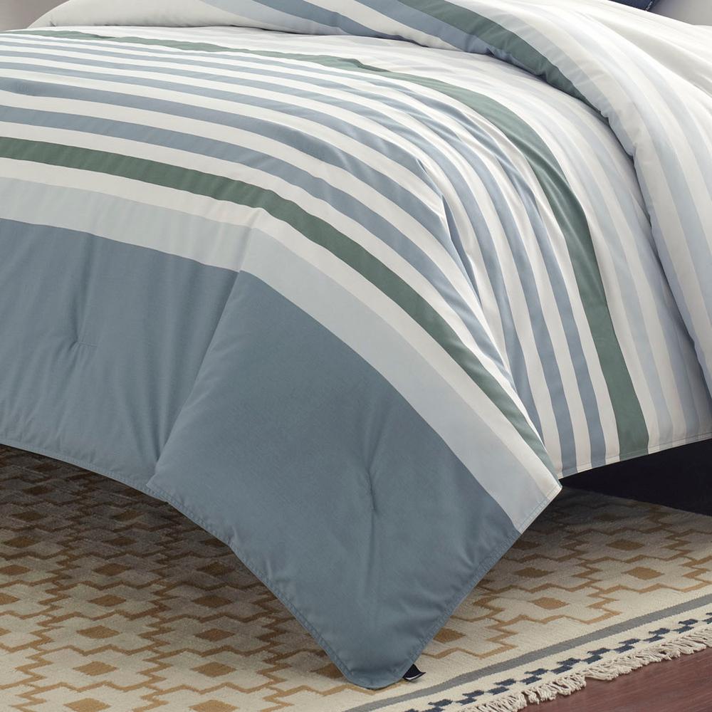 Nautica Lansier 2 Piece Grey Twin Comforter Set Ushsa51111827