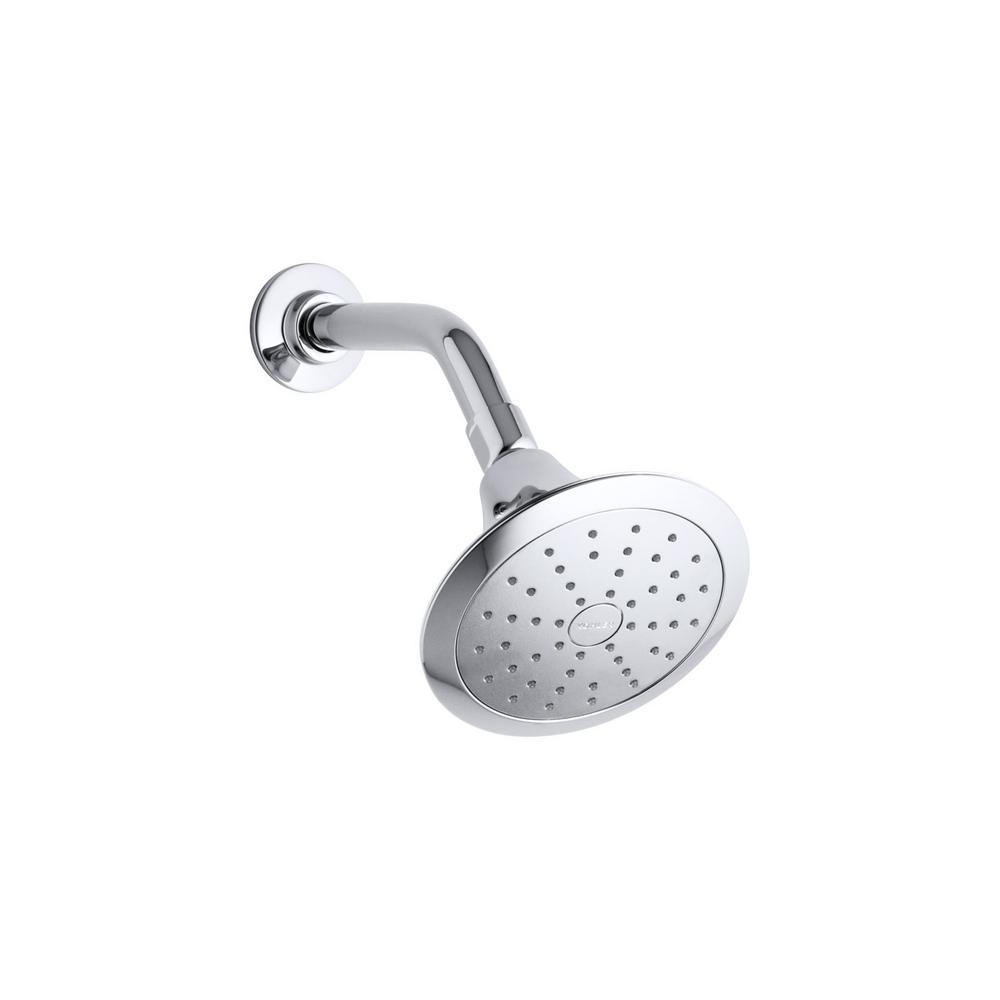 KOHLER Forte 1Spray 1.75 GPM 5.5 in. Showerhead with Katalyst Air