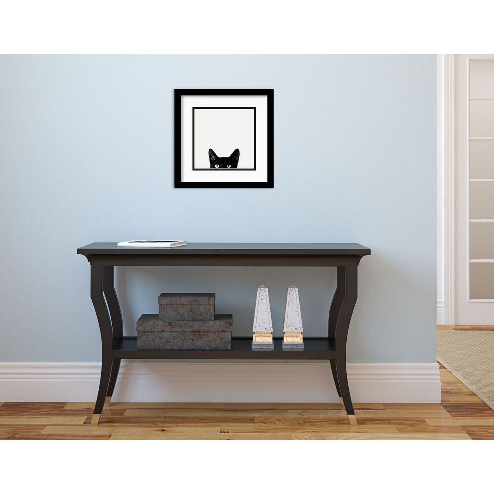 Art Prints Wall The Home Depot 13 In W X H Curiosity By Jon Bertelli Framed