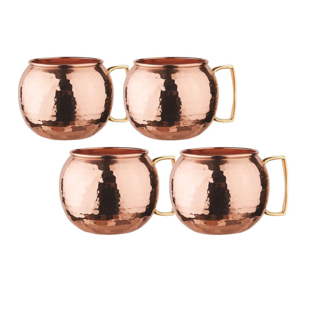 solid copper mugs or cups